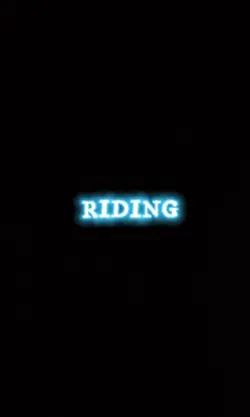I'll be riding 
