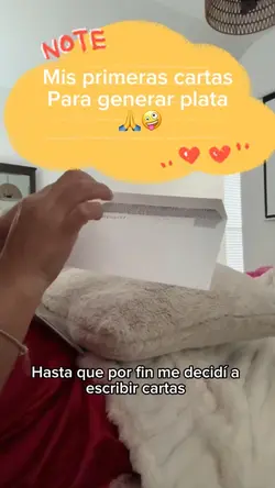 Cartas ,dinero extra