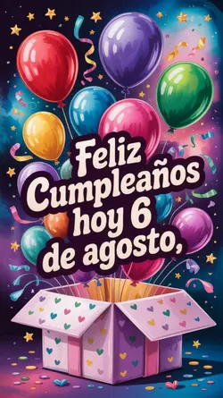 feliz cumpleaños hoy