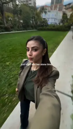her alone time