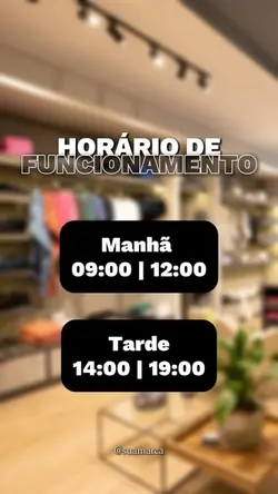 Horário Funcionament