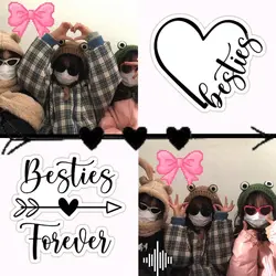 trio besties picture