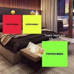 toma aqui um 50 reai