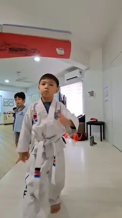 Taekwondo kids Kicks