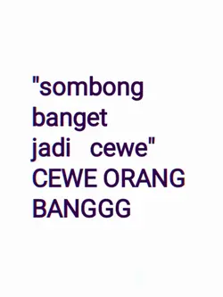 CEWE ORANG BANG