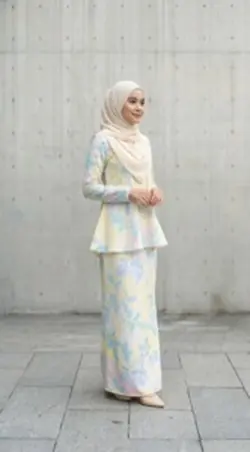Template baju raya