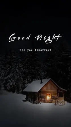 See you tomorrow 