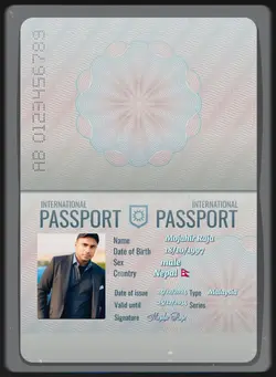 passport templates 