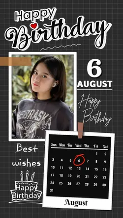 6 AUGUST HBD AESTH