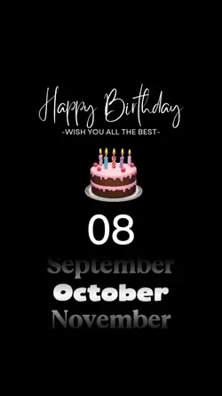 HBD 8 OCTOBER