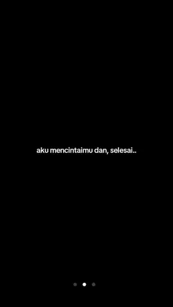 Aku mencintai mu dan