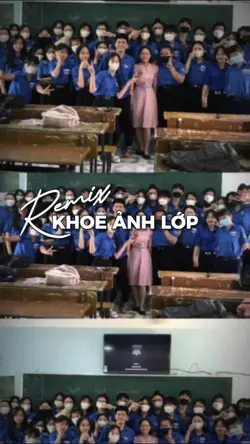 Khoe ảnh lớp