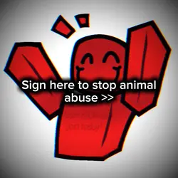 Stop animal abuse. 