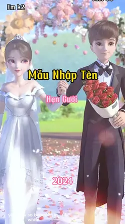 Mẫu Kết Hôn/Hẹn cưới