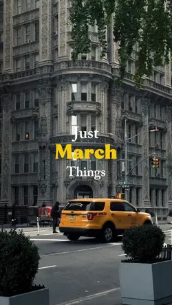 just march things