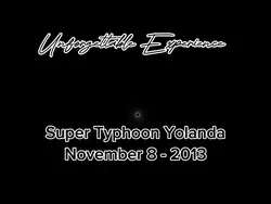 Typhoon Yolanda 2013