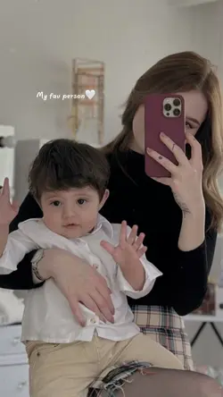Mom and son