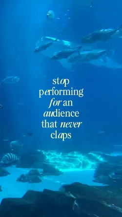 stop performing for