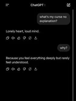 My curse