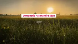 Lemonade alexandra s