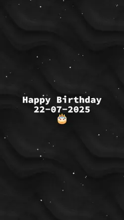 birthday 22 July