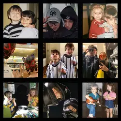 9 PHOTOS SIBLINGS