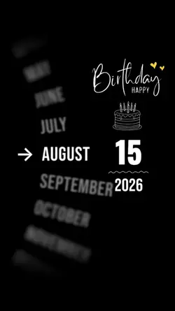 BDAY DAUGHTER 15 AUG