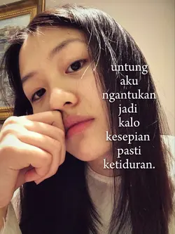 untung aku ngantukan