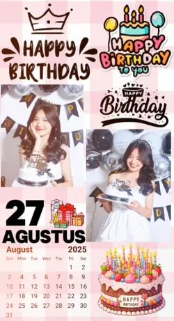27 AGUSTUS HBD