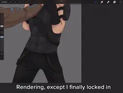 I finally locked in