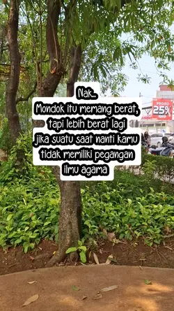 Mondok itu 