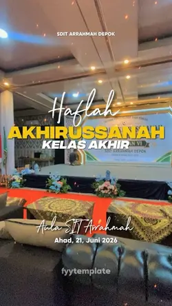 haflah akhirussanah