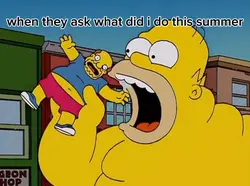 homer eating