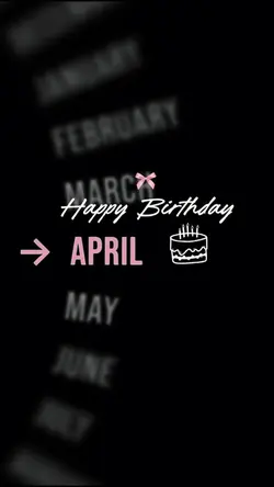 April Birthday Trend