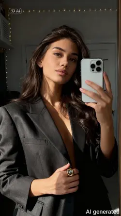selfie with mirror