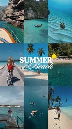 summer in beach
