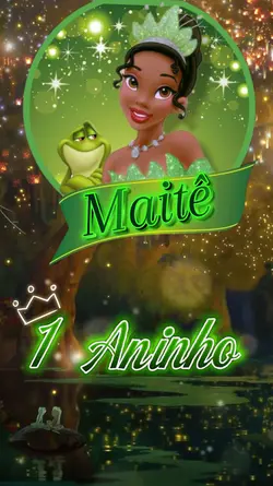 convite Tiana