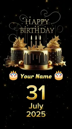 hbd 31 july 2025