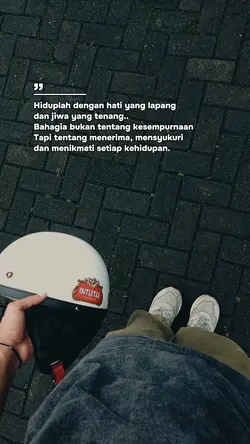 Hiduplah dengan hati