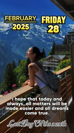 Friday 28 Feb 2025