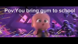 It’s my gum😔