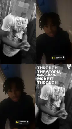 through the storm ☔️ 