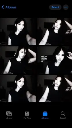 black n white