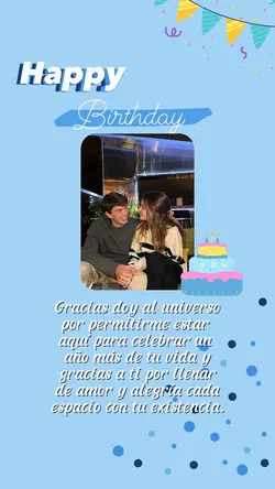 Feliz día amor 