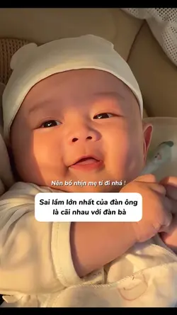 Bố nhịn mẹ đi nhé 