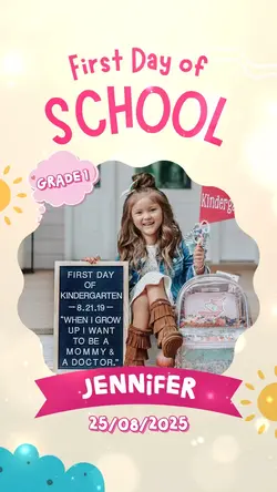 First day of school 