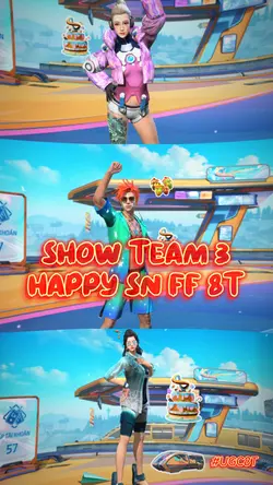Mẫu Show Team 3 