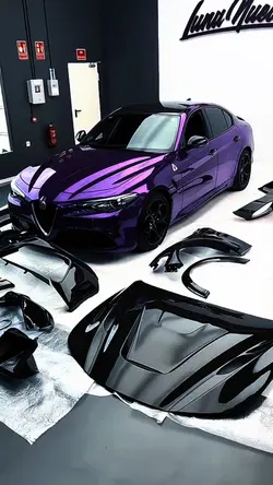 lowered car