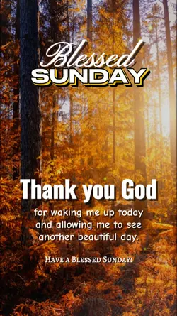 Blessed Sunday