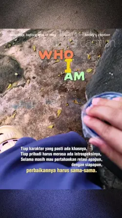 Who I Am with quote